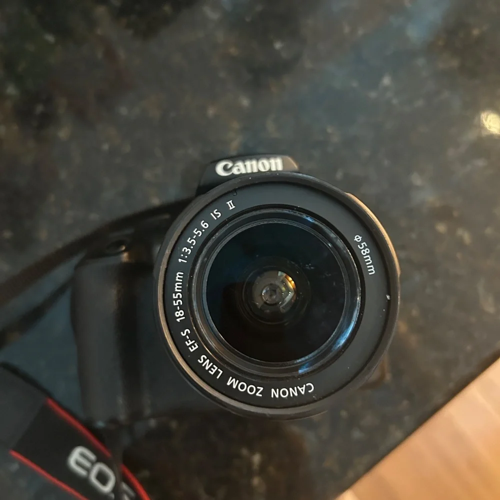 Canon EOS Rebel T6 18MP Digital Camera - Black LENS included